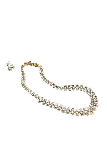 White stone traditional haram set